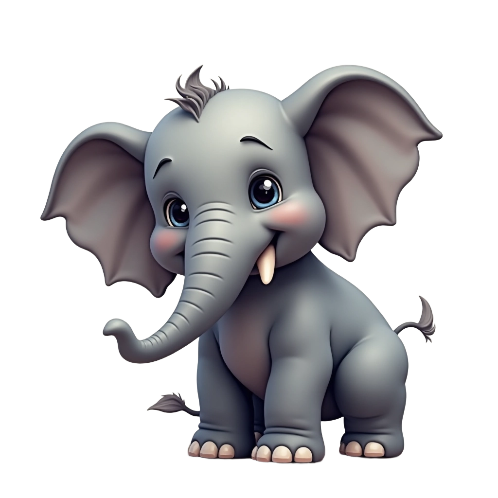 Cute Baby Elephant